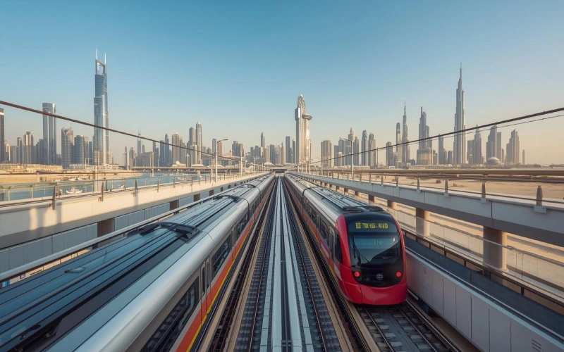 استفاده از مترو برای رفتن به قاب دبی