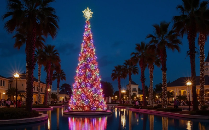 درخت کریسمس در دبی