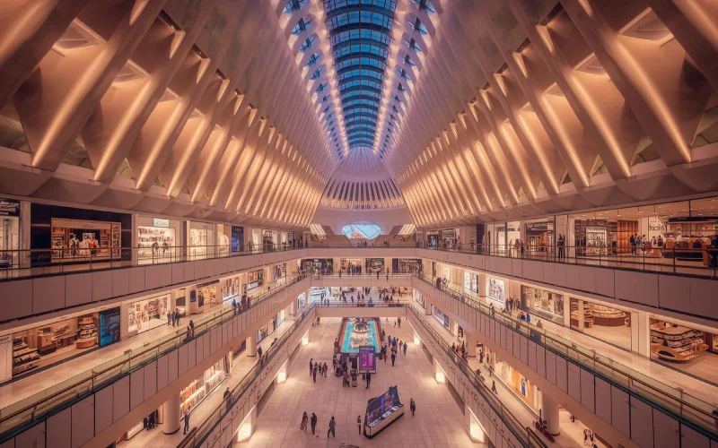 Famous shopping malls in Dubai