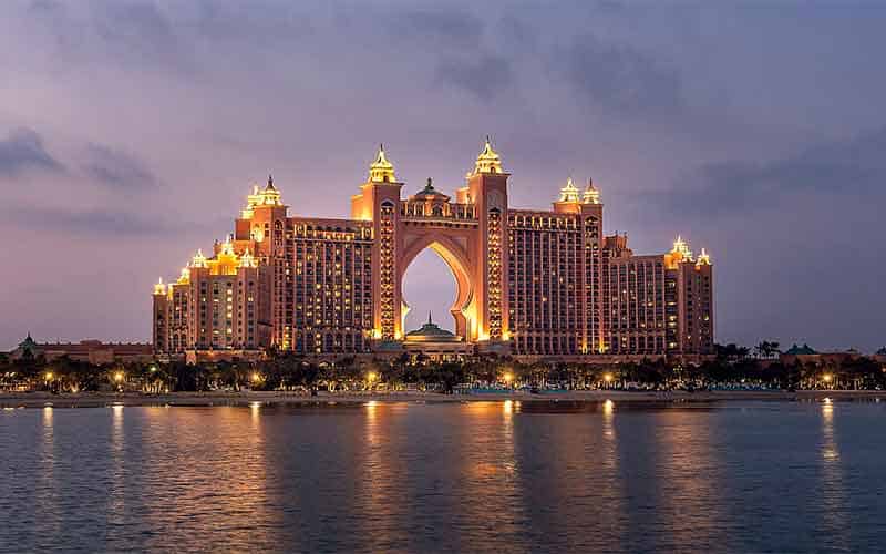 ۷. هتل Atlantis The Palm (آتلانتیس دِ پالم)