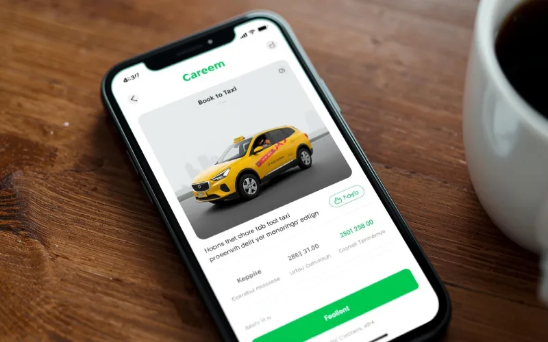 استفاده از اپلیکیشن ها برای رزرو تاکسی- Careem