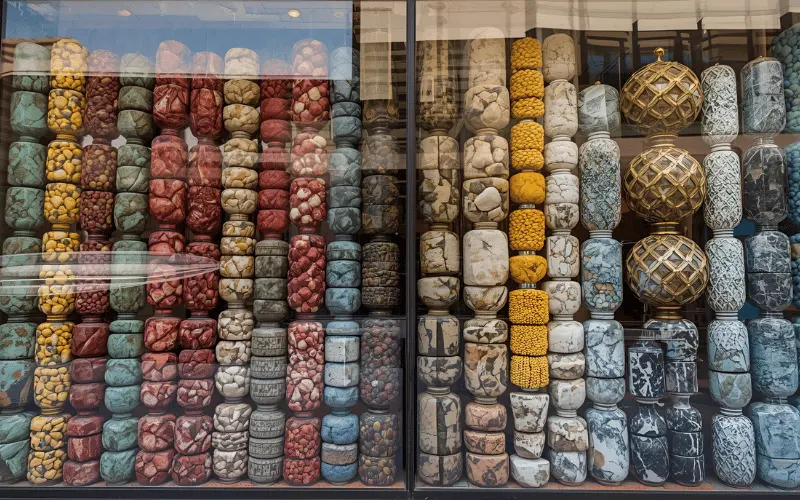 سنگ های خوش شانس دبی