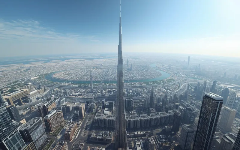 بازدید از برج خلیفه و تجربه چشم انداز پانورامیک شهر تفریحی جذاب برای افراد مجرد میتواند باشد