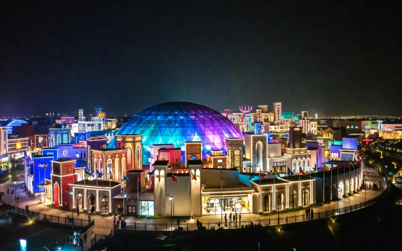 شهربازی دهکده جهانی دبی