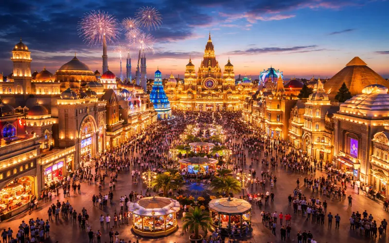 غرفه ایران در دهکده جهانی دبی