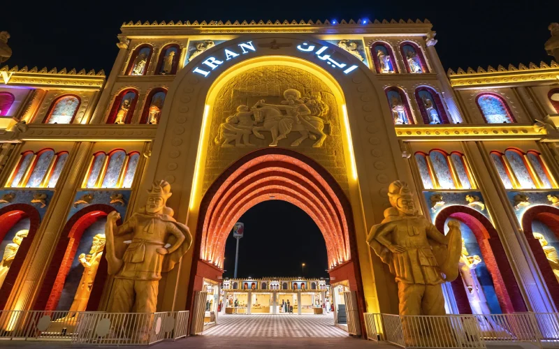 غرفه ایران در دهکده جهانی دبی